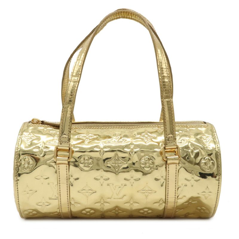 Louis Vuitton Monogram Miroir Papillon Handbag Gold - Barde