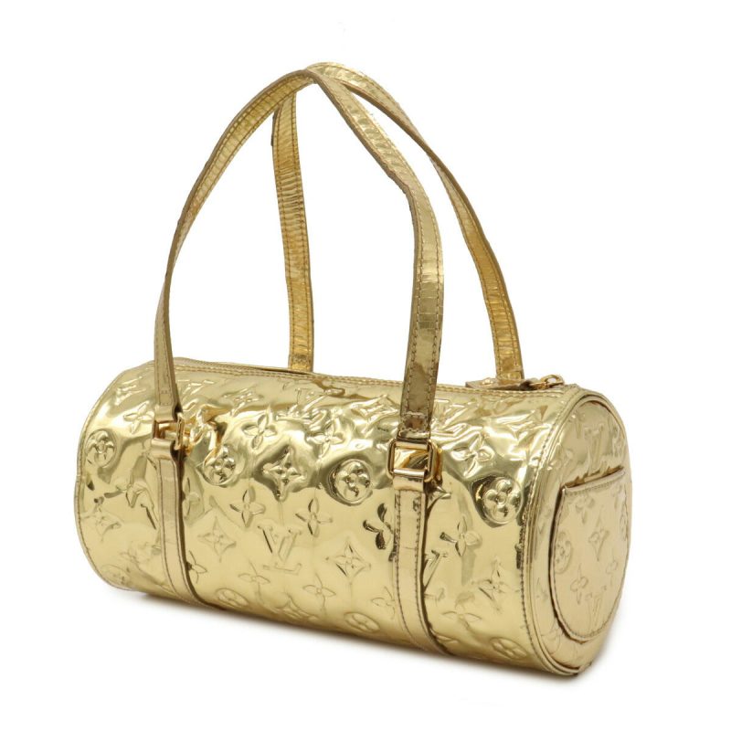 Louis Vuitton Monogram Miroir Papillon Handbag Gold - Barde - Image 2