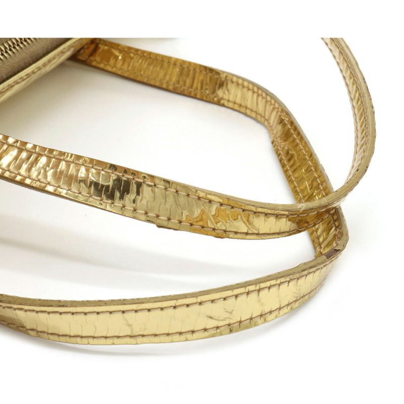 Louis Vuitton Monogram Miroir Papillon Handbag Gold - Barde - Image 4