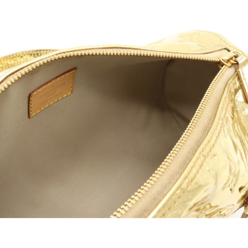 Louis Vuitton Monogram Miroir Papillon Handbag Gold - Barde - Image 5