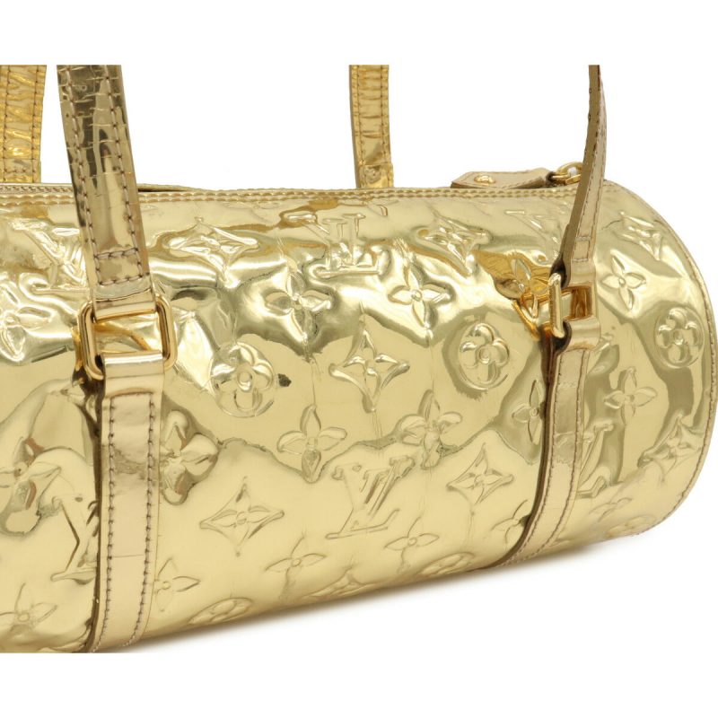 Louis Vuitton Monogram Miroir Papillon Handbag Gold - Barde - Image 8