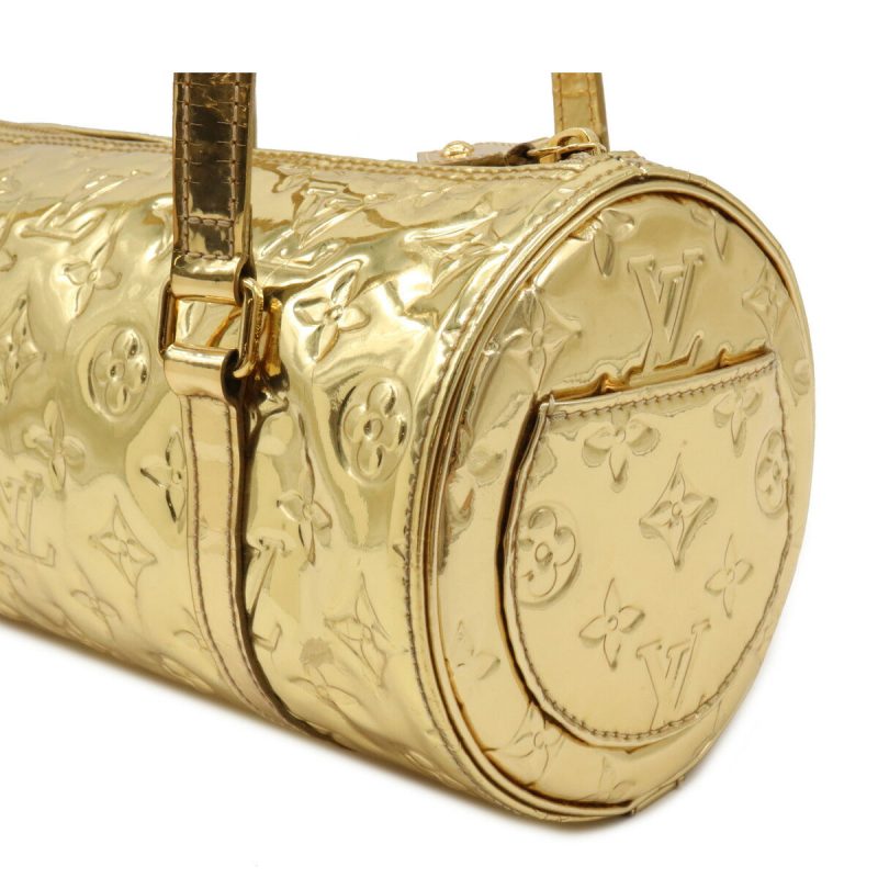 Louis Vuitton Monogram Miroir Papillon Handbag Gold - Barde - Image 9