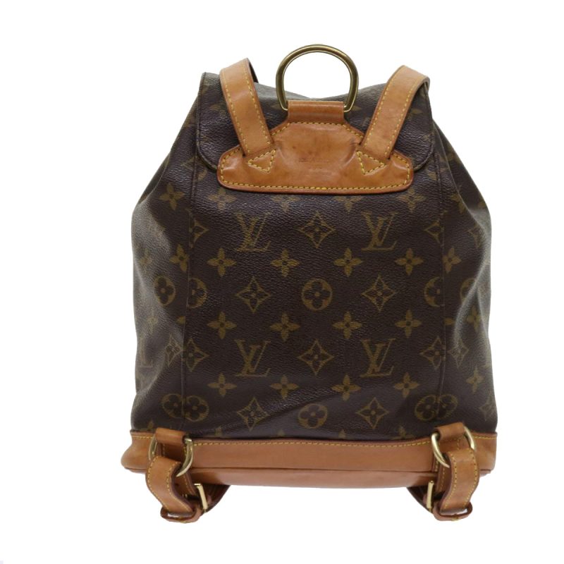 Louis Vuitton Montsouris  Canvas Backpack Bag - Barde - Image 2