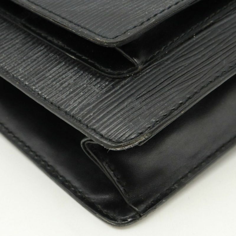 Louis Vuitton Epi Monceau 2WAY Handbag Black - Barde - Image 3