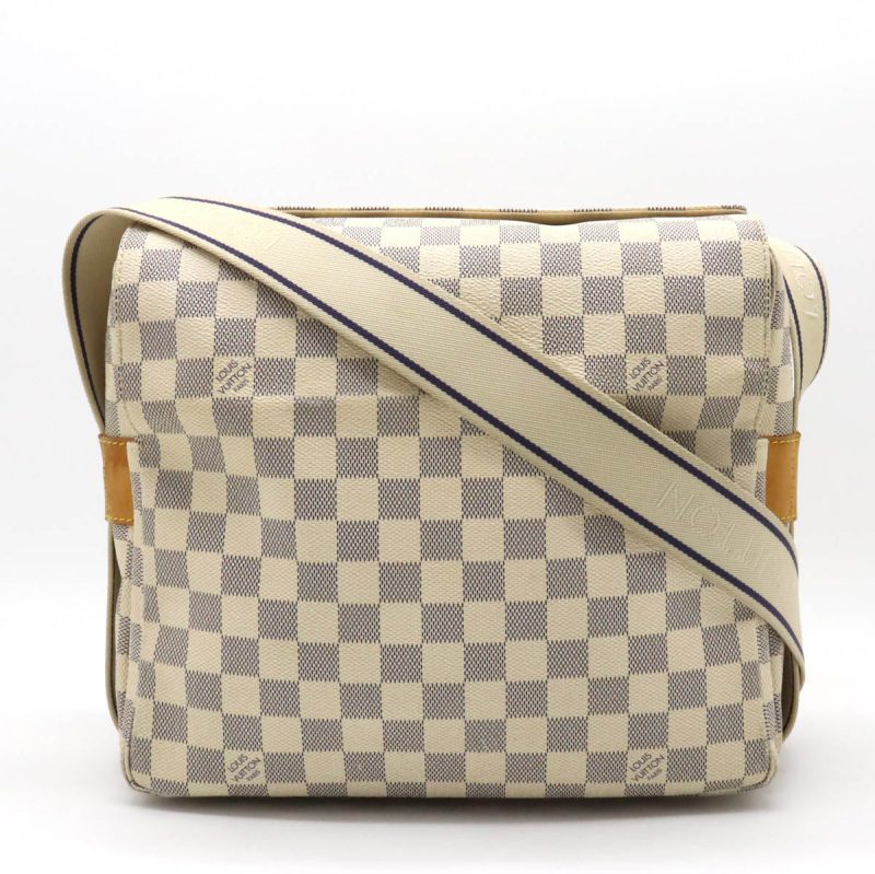 Louis Vuitton Damier Azur Naviglio Shoulder Bag N51189 - Barde