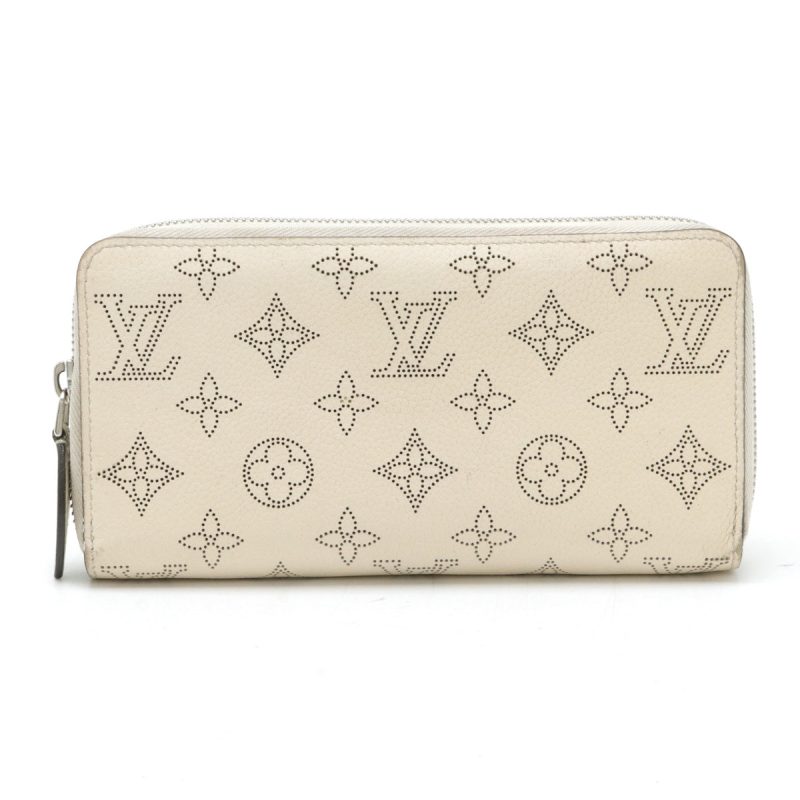 Louis Vuitton Monogram Mahina Zippy Wallet Ivory - Barde