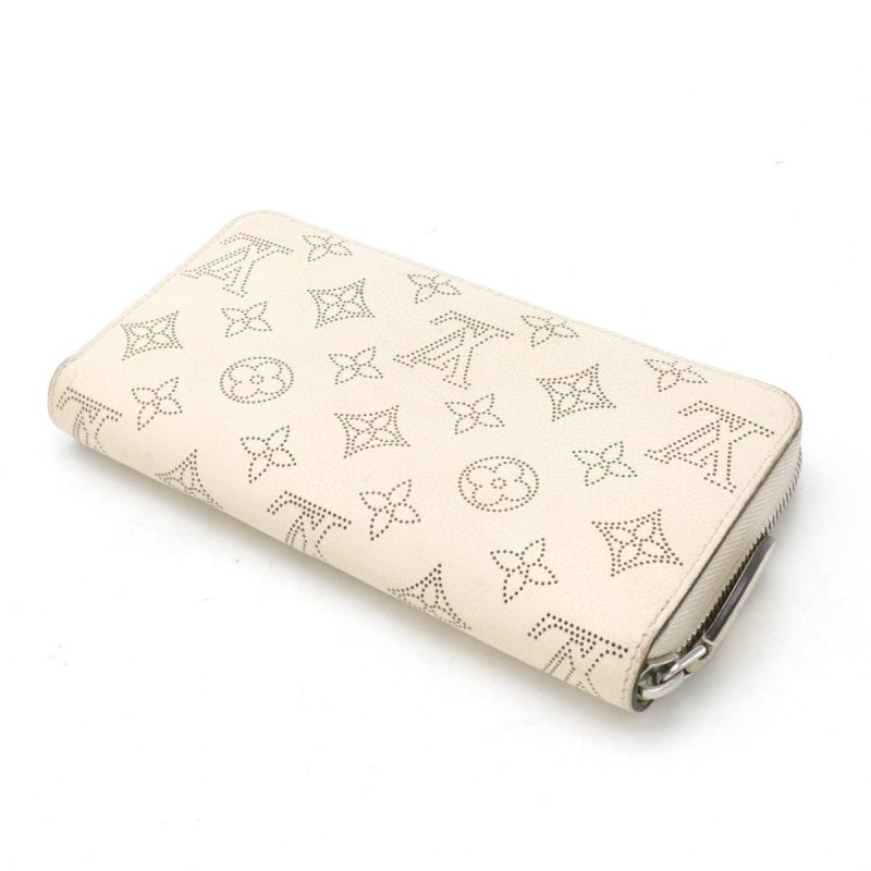 Louis Vuitton Monogram Mahina Zippy Wallet Ivory - Barde - Image 2