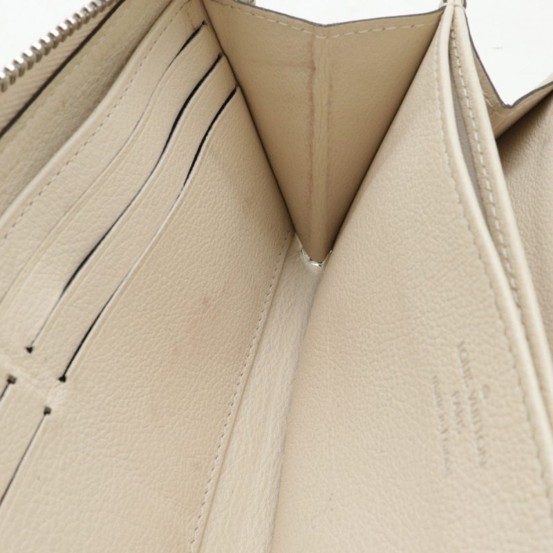 Louis Vuitton Monogram Mahina Zippy Wallet Ivory - Barde - Image 7