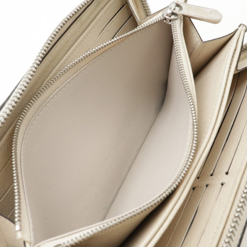 Louis Vuitton Monogram Mahina Zippy Wallet Ivory - Barde - Image 8