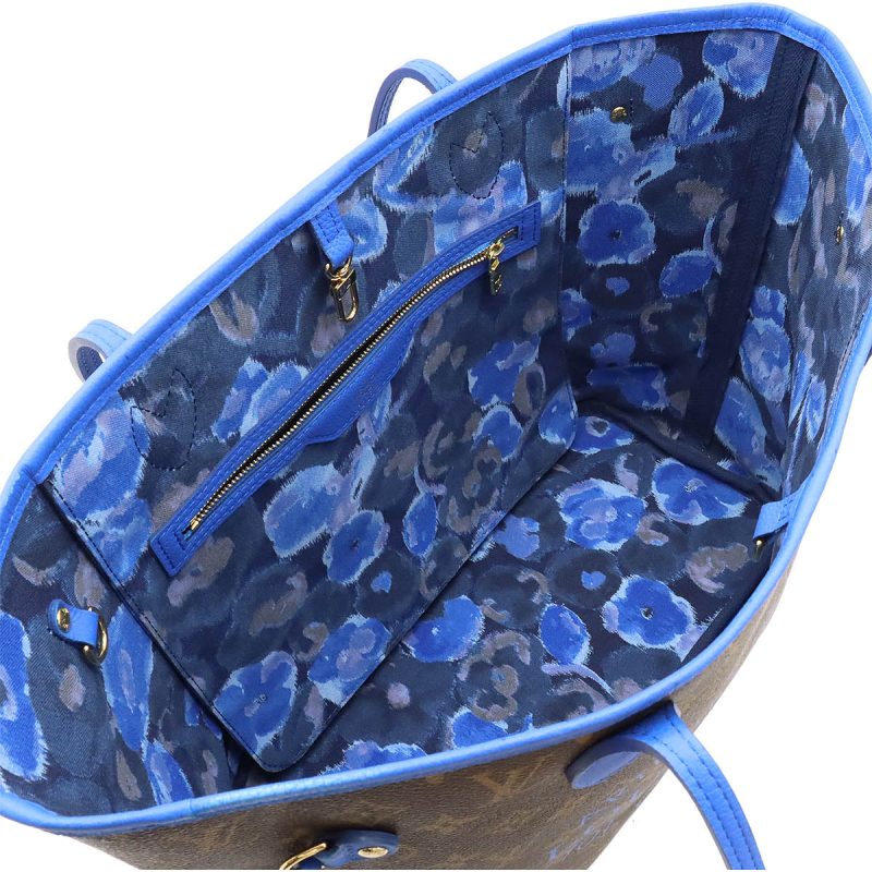 Louis Vuitton Monogram Ikat Flower Neverfull MM Tote M40938 - Barde - Image 5