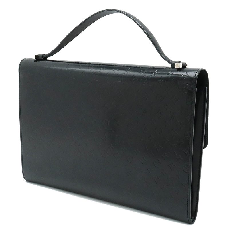 Louis Vuitton Monogram Mini Glace Anouchka GM Handbag Clutch M92229 - Barde - Image 2