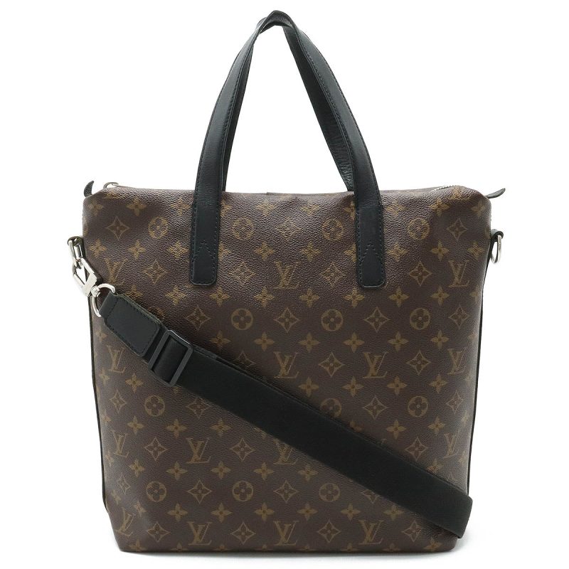 Louis Vuitton Monogram Macassar Kitan 2WAY Tote Bag M40388 - Barde