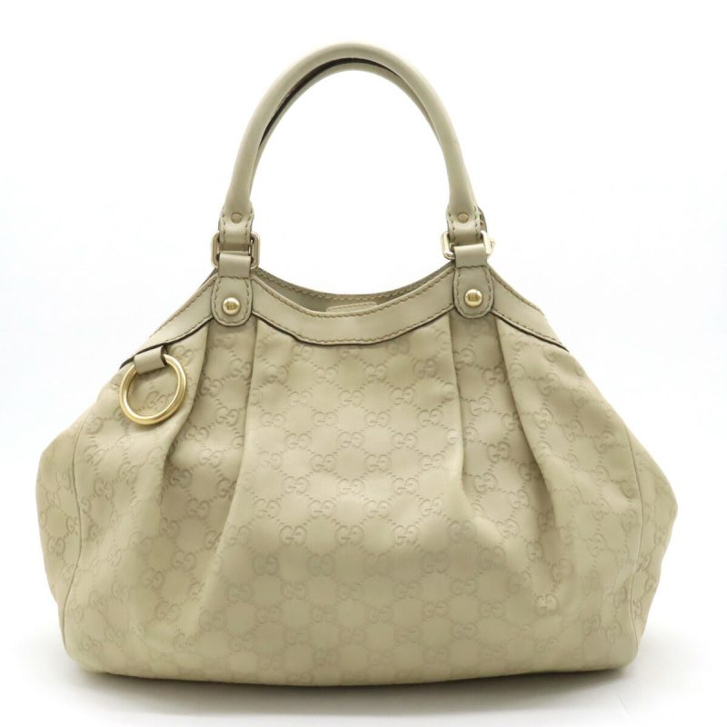 Gucci Leather Guccissima Tote Bag 211944 - Barde