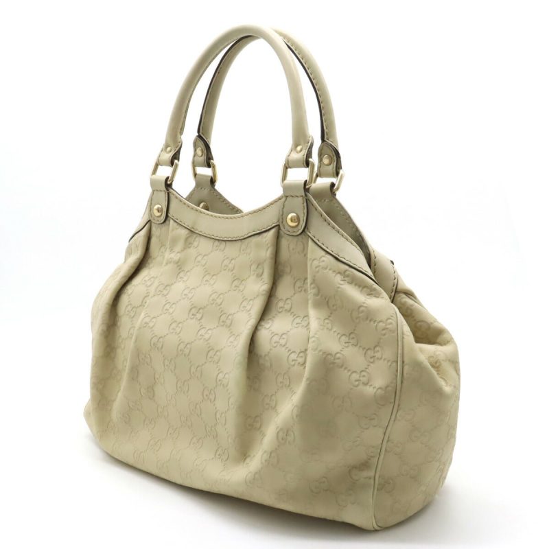Gucci Leather Guccissima Tote Bag 211944 - Barde - Image 2