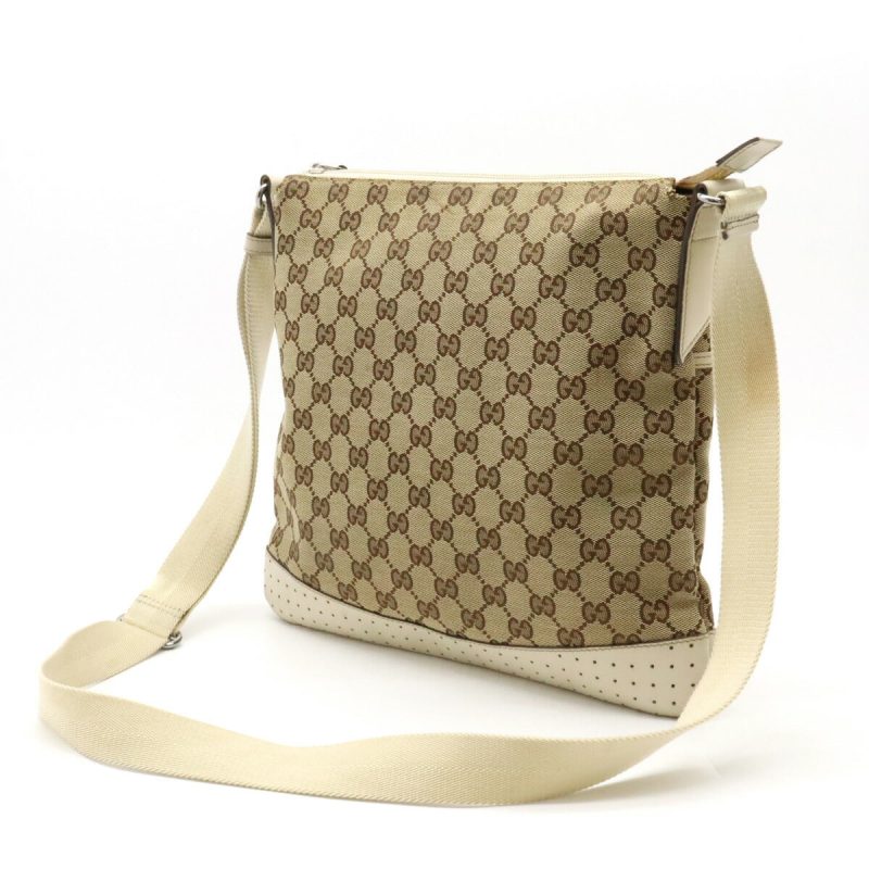 Gucci GG Canvas Leather Shoulder Bag 145857 - Barde - Image 2