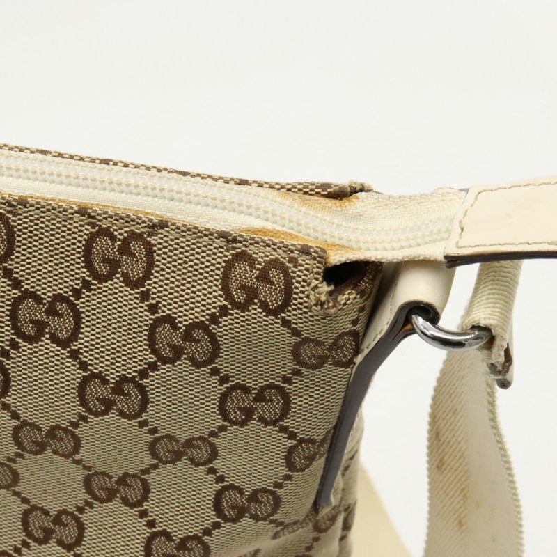 Gucci GG Canvas Leather Shoulder Bag 145857 - Barde - Image 8