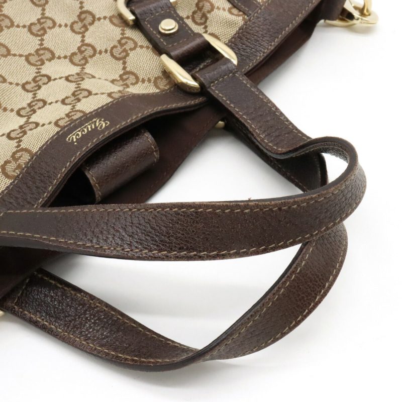 Gucci GG Canvas Leather Tote Bag 2WAY - Barde - Image 4