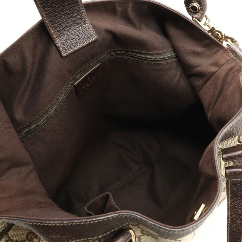 Gucci GG Canvas Leather Tote Bag 2WAY - Barde - Image 5
