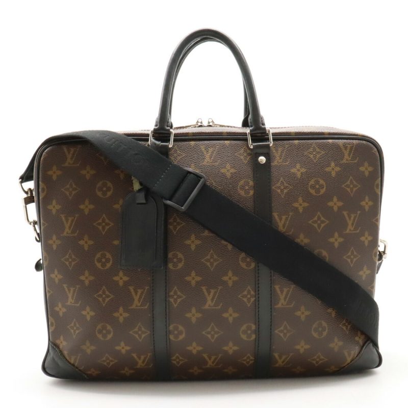 Louis Vuitton Monogram Leather Document Bag M40224 - Barde