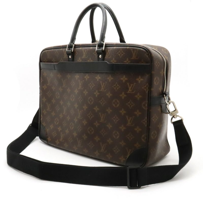 Louis Vuitton Monogram Leather Document Bag M40224 - Barde - Image 2