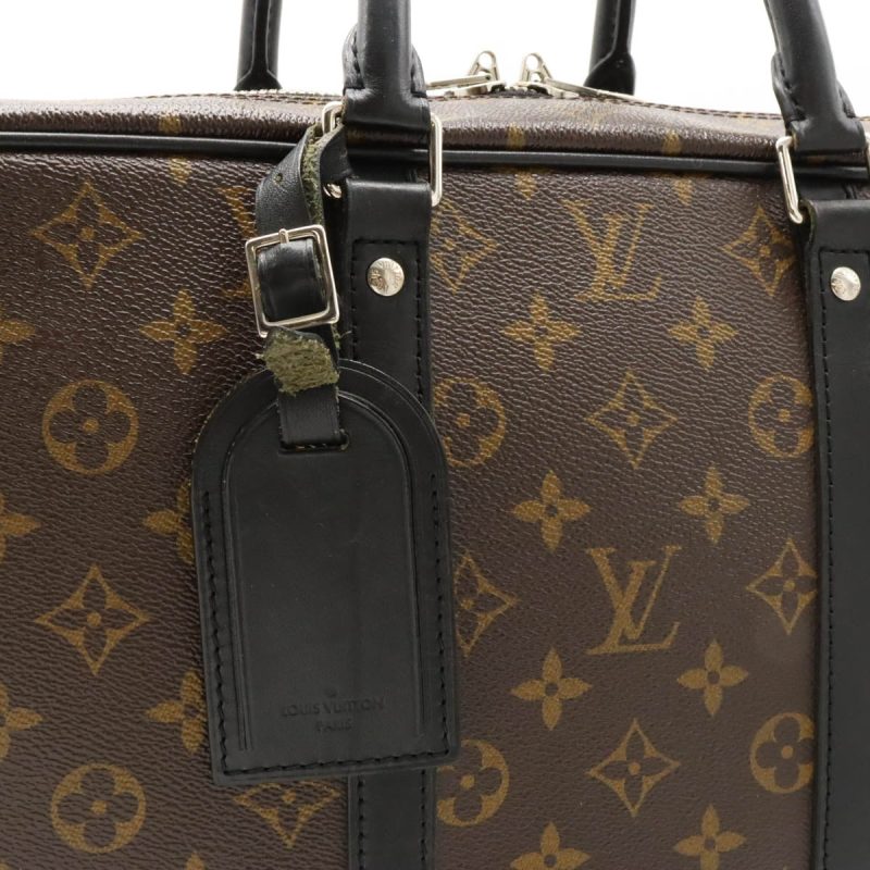 Louis Vuitton Monogram Leather Document Bag M40224 - Barde - Image 8