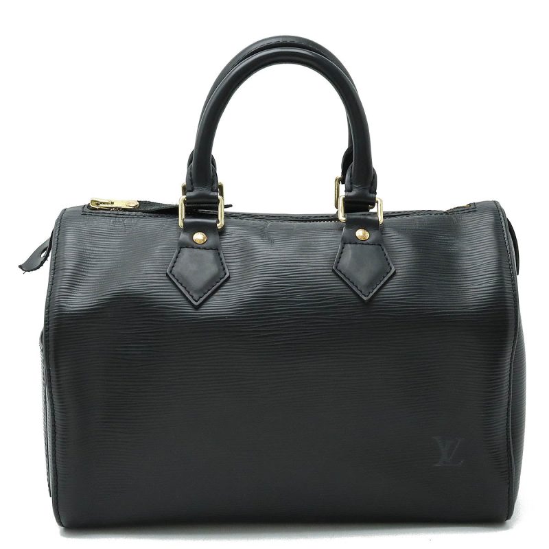 Louis Vuitton Epi Speedy 25 Handbag Black M59232 - Barde