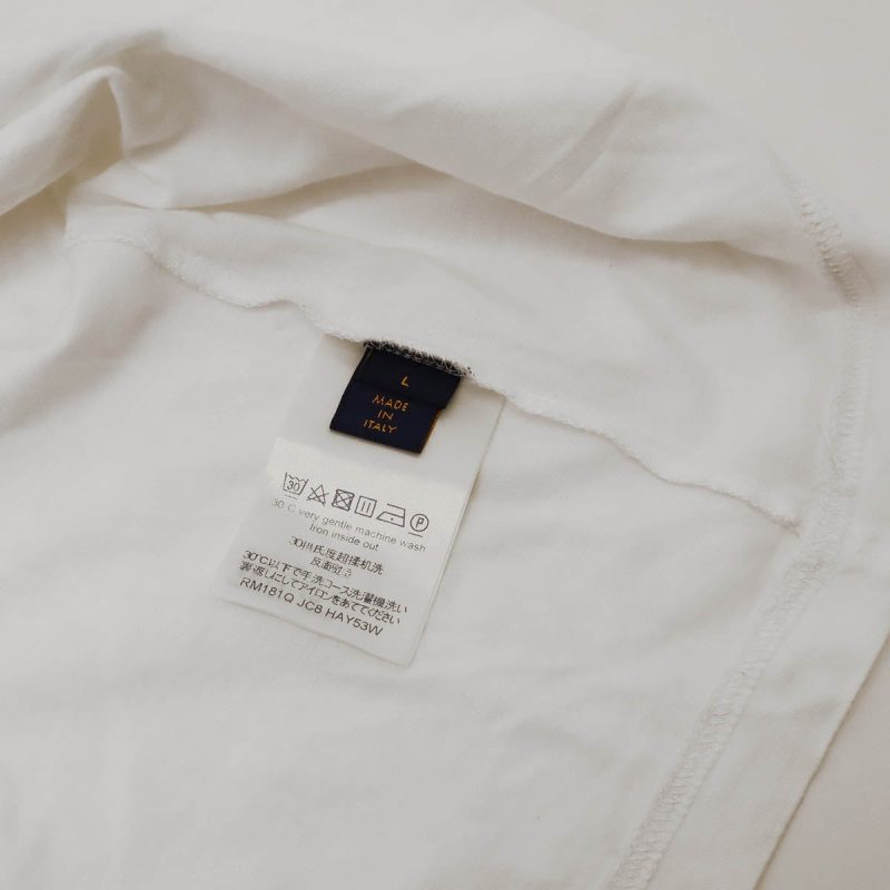 Louis Vuitton Logo Long Sleeve Cotton Shirt - Barde - Image 6
