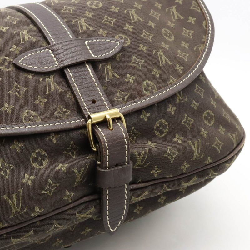 Louis Vuitton Monogram Mini Lin Saumur 30 Shoulder Bag M95227 - Barde - Image 8