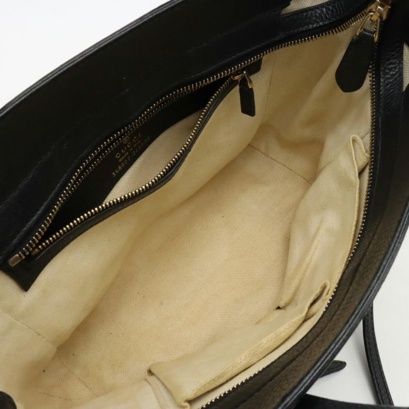 Gucci Leather Swing Mini Top Handle Bag - Barde - Image 5