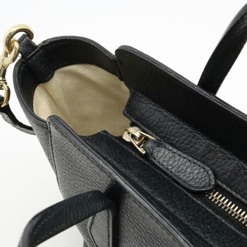 Gucci Leather Swing Mini Top Handle Bag - Barde - Image 7