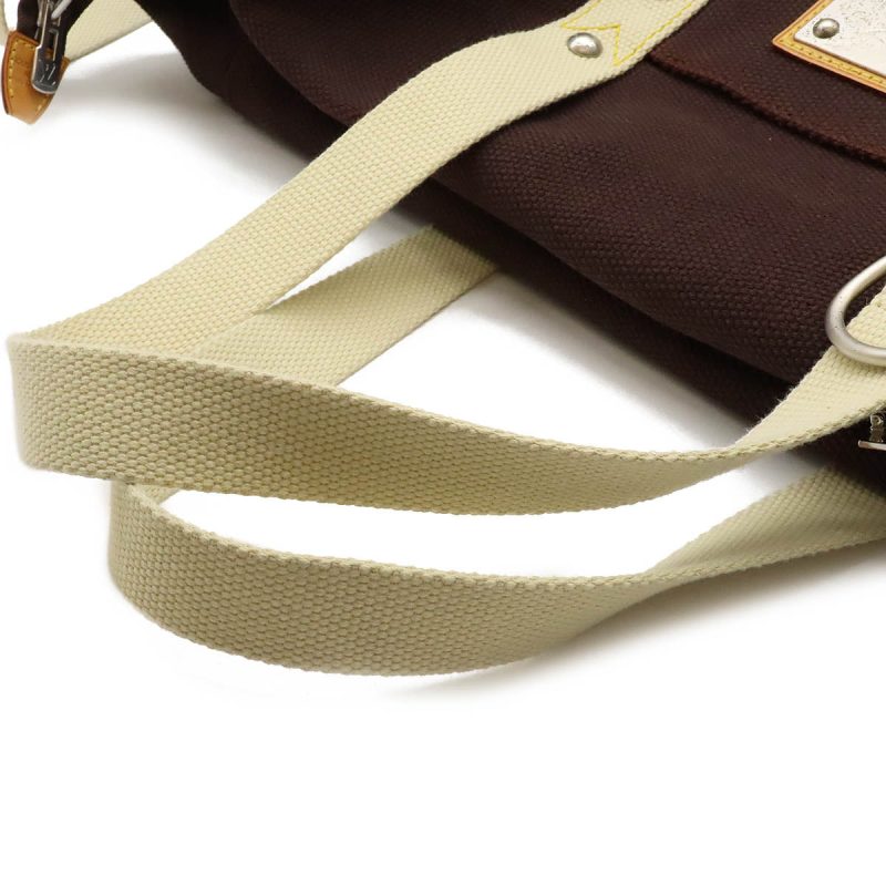 Louis Vuitton Antigua Canvas Weekend Boston Bag M80665 - Barde - Image 4