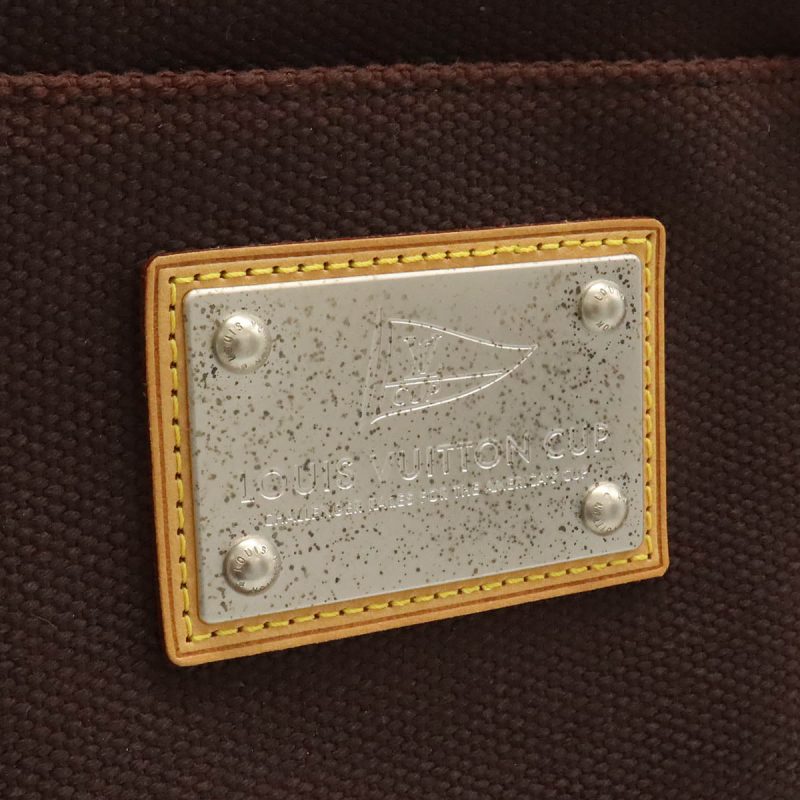 Louis Vuitton Antigua Canvas Weekend Boston Bag M80665 - Barde - Image 8