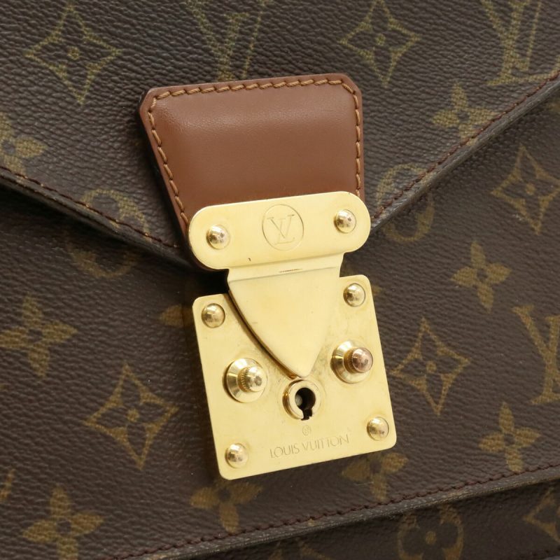 Louis Vuitton Monogram Monceau 28 Handbag M51185 - Barde - Image 8