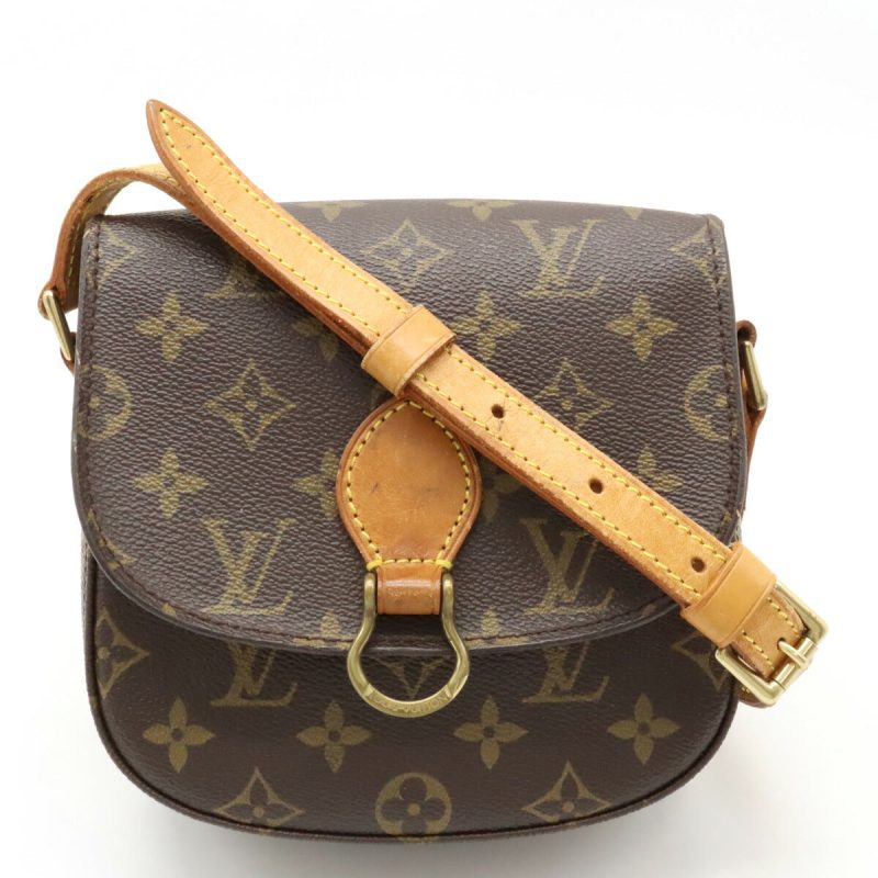 Louis Vuitton Monogram Mini Saint Cloud Shoulder Bag M51244 - Barde