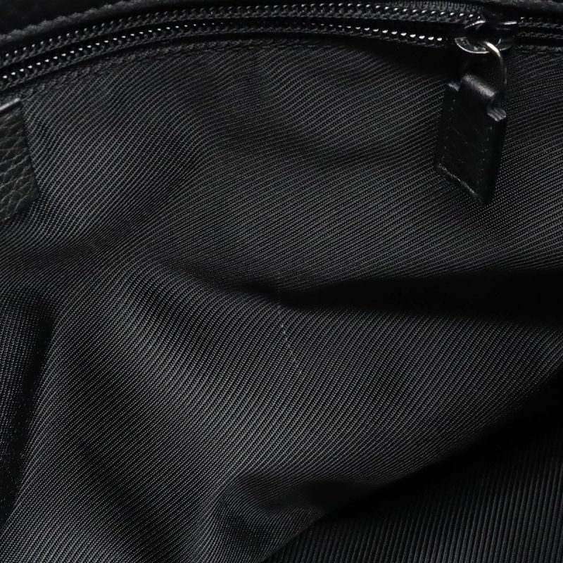 Gucci Leather Shoulder Bag Black - Barde - Image 6