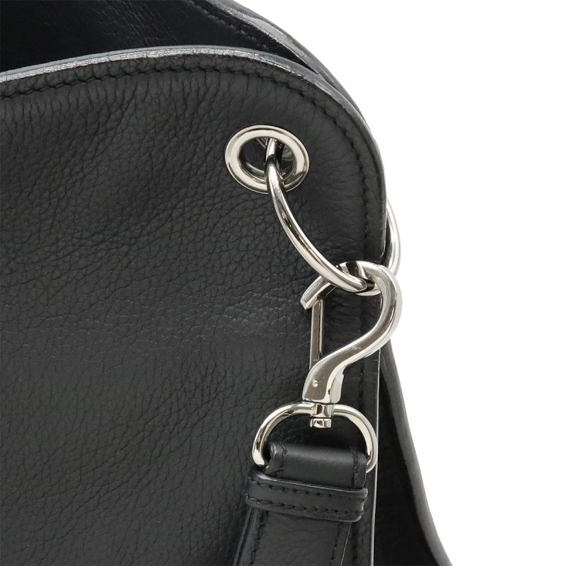 Gucci Leather Shoulder Bag Black - Barde - Image 7