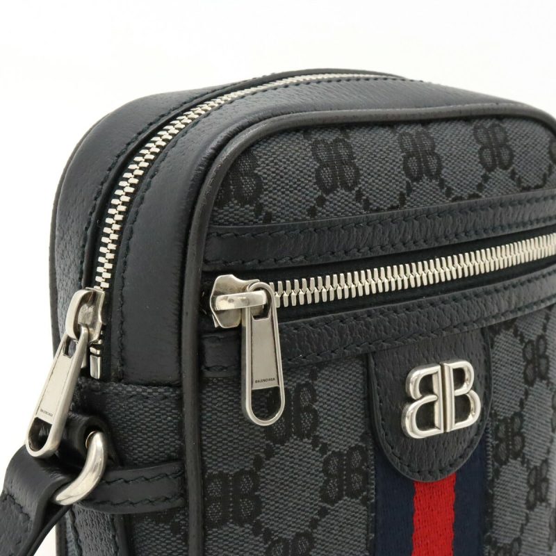 Gucci Balenciaga Hacker Canvas Shoulder Bag - Barde - Image 6