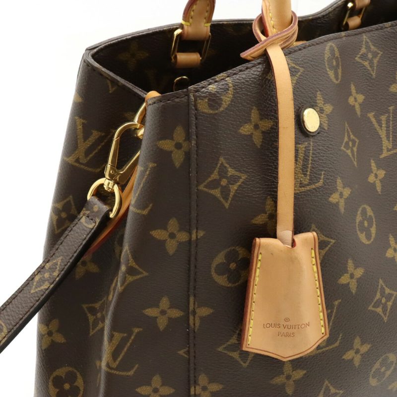 Louis Vuitton Monogram Montaigne MM Handbag M41056 - Barde - Image 8