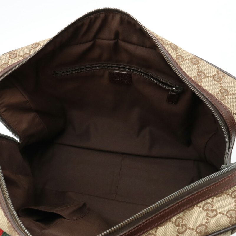 Gucci GG Canvas Leather Tote Bag 189753 - Barde - Image 5