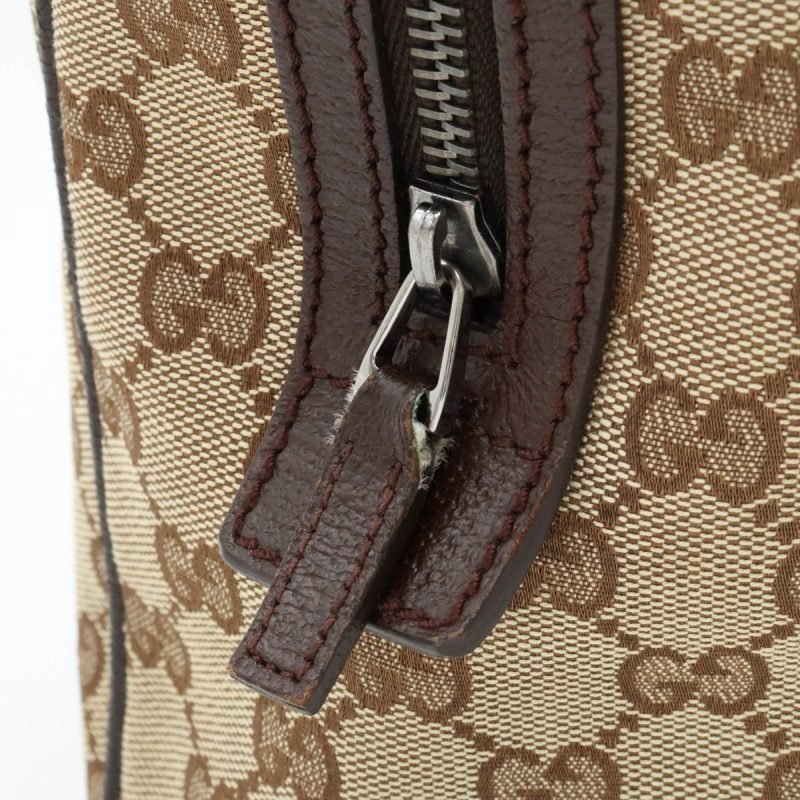 Gucci GG Canvas Leather Tote Bag 189753 - Barde - Image 9