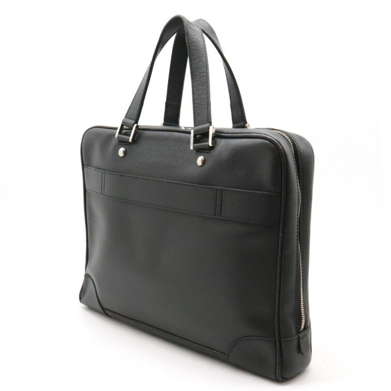 Louis Vuitton Taiga Igor Briefcase Black M31172 - Barde - Image 2