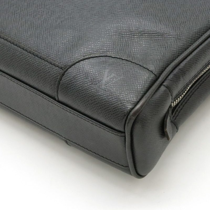 Louis Vuitton Taiga Igor Briefcase Black M31172 - Barde - Image 3