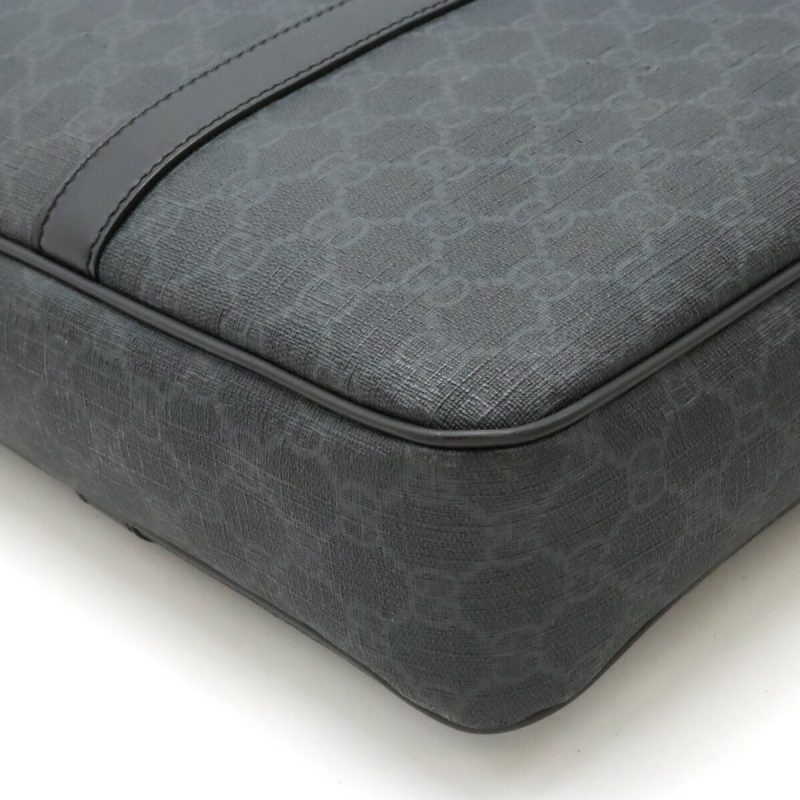 Gucci GG Supreme Business Briefcase Dark Gray - Barde - Image 3