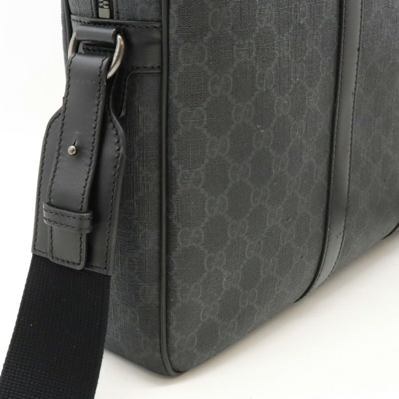 Gucci GG Supreme Business Briefcase Dark Gray - Barde - Image 7