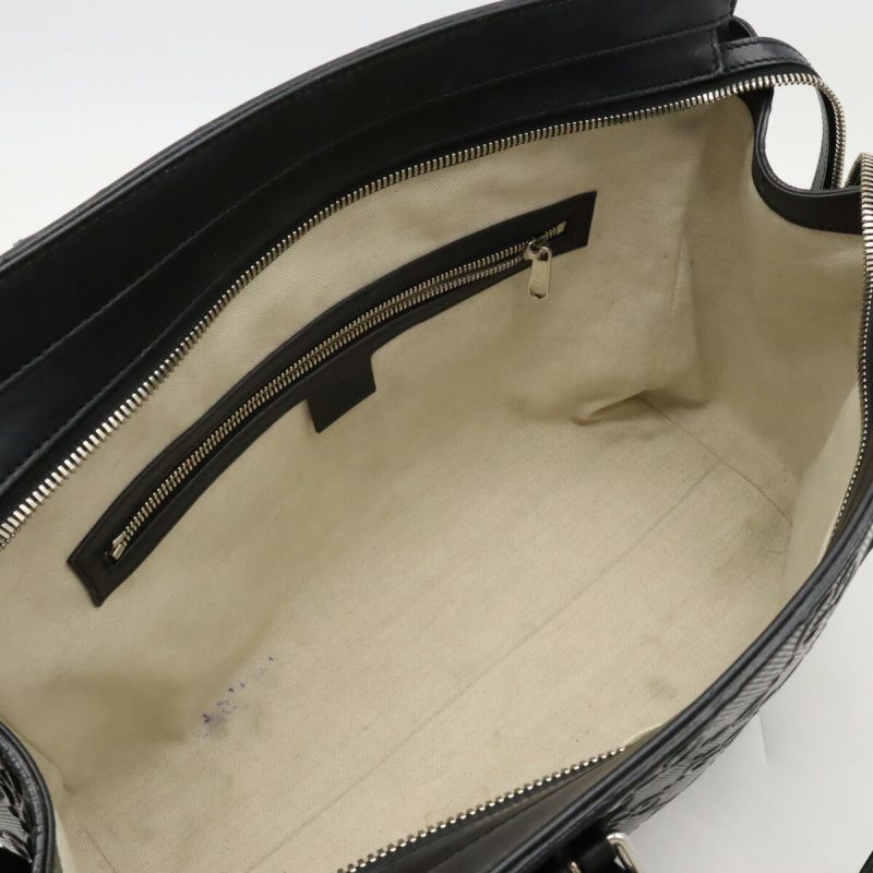 Gucci Leather GG Embossed Tote Bag - Barde - Image 5