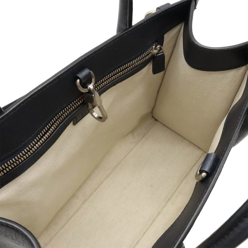 Gucci GG Small Tote Bag 2WAY Ivory Navy - Barde - Image 5