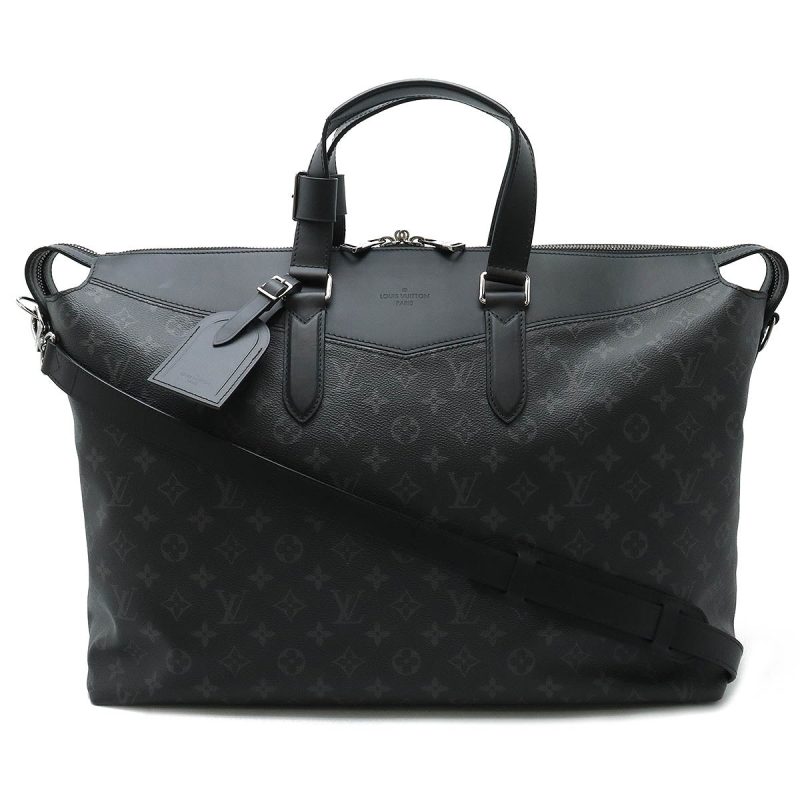 Louis Vuitton Monogram Eclipse Explorer Boston Bag - Barde