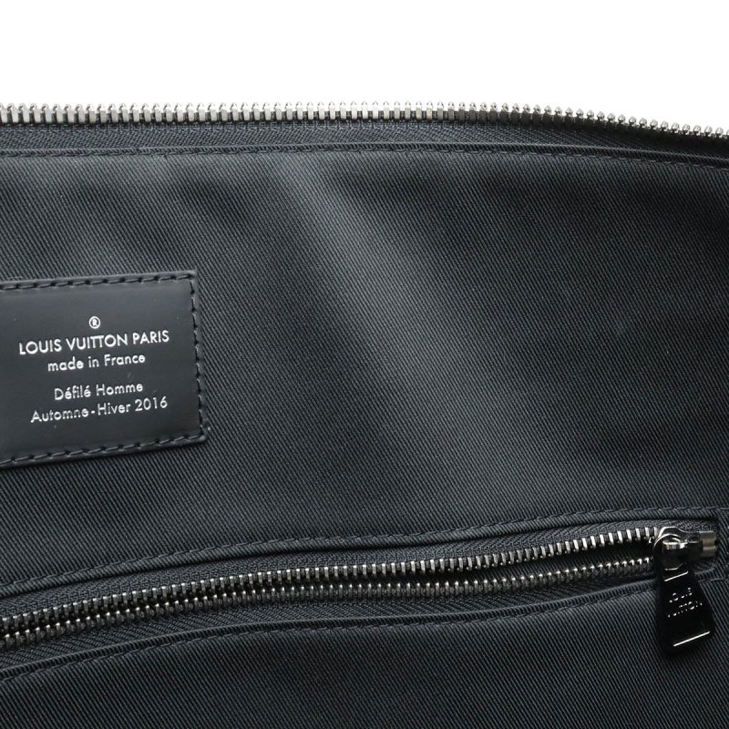 Louis Vuitton Monogram Eclipse Explorer Boston Bag - Barde - Image 9