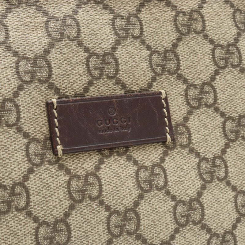 Gucci GG Supreme Messenger Bag Beige Brown - Barde - Image 7