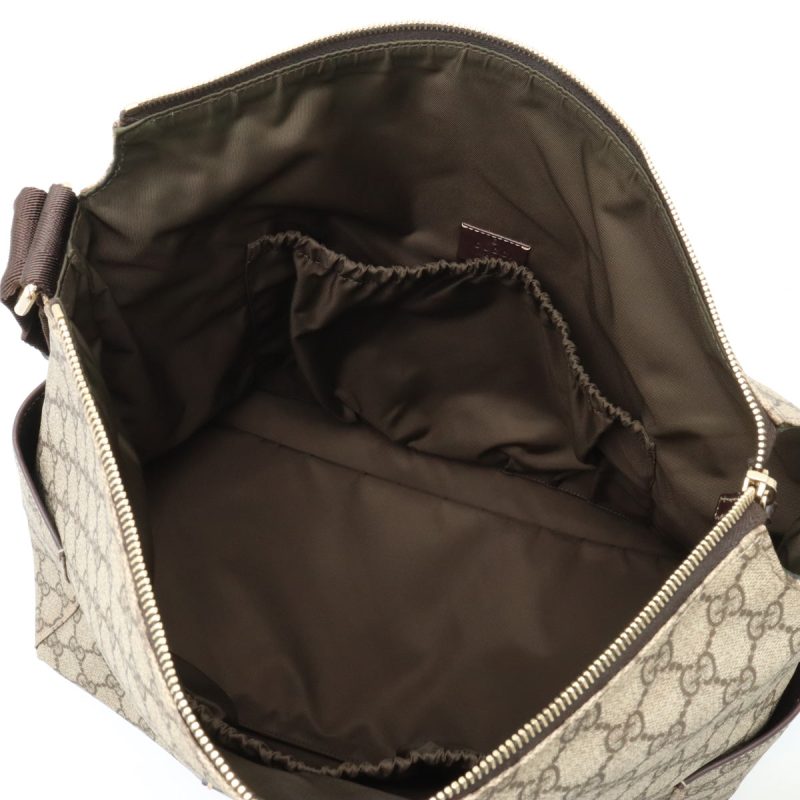 Gucci GG Supreme Messenger Bag Beige Brown - Barde - Image 8